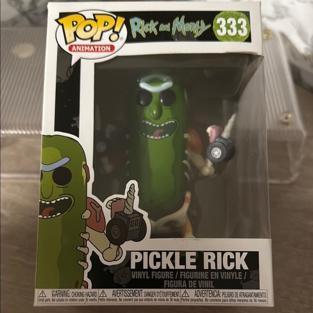Funko Green Pickle Rick Figure